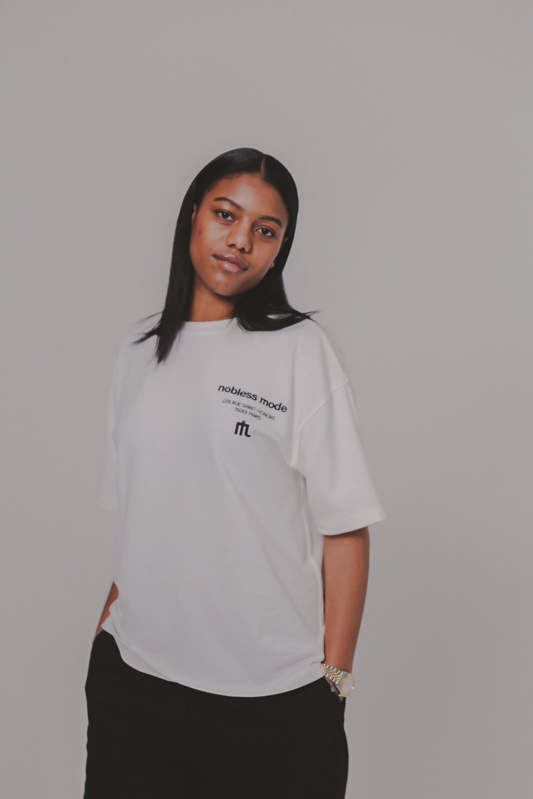 NOBLESS MODE TEE - Nobless Couture